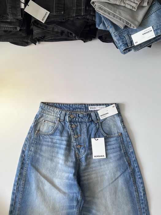 new BERSHKA baggy jeans нові широкі джинси