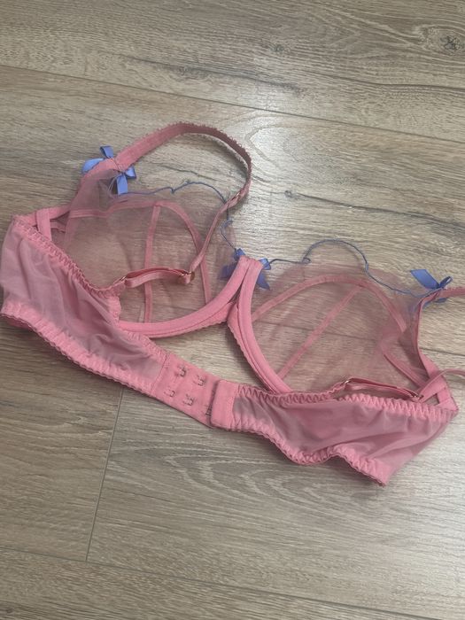 Biustonosz stanik agent provocateur transparentny