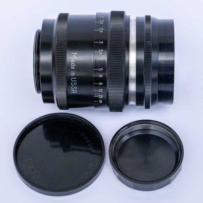 OBIEKTYW portretowy JUPITER 9 2,0/85 L39 (M39)- piękny + adapter SonyE