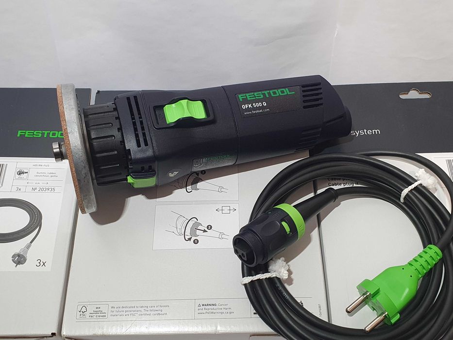 Frezarka do krawędzi FESTOOL OFK 500 Q nowa z kablem