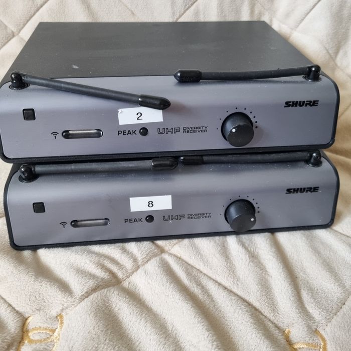 Shure UT4A + zasilacz Shure PS20E (2 komplety)