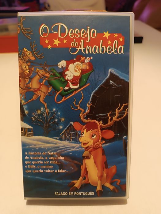 O desejo de Anabela. Filme VHS