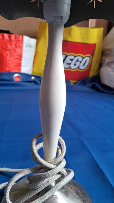 Lampka Nocna Ikea lata 90 chrom gwiazdy B0210