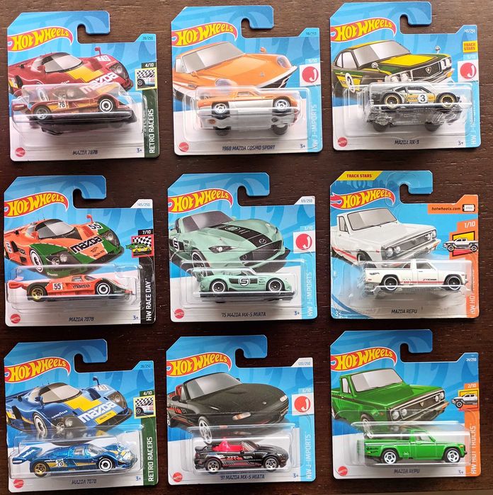 Hot Wheels Novos. Vários Mainline. Escala 1/64