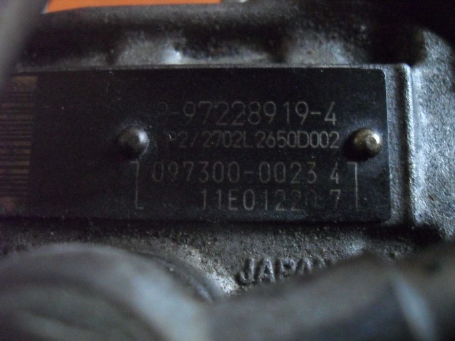 Opel signum pompa wtryskowa 3.0