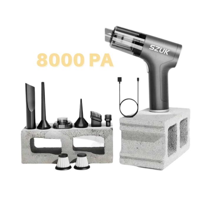 ODKURZACZ RĘCZNY / Duża Moc/ Kompaktowy / Dom i Samochód / WYSYŁKA 24H