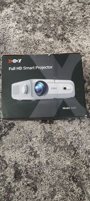 Мультимедійний проектор Xgody Sail 1 / Full HD / LED / Wi-Fi / Bluetoo