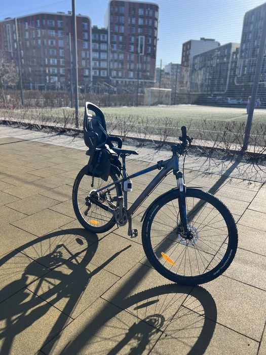 Велосипед Bergamont Revox 5 2021 29” + детское кресло Polisport