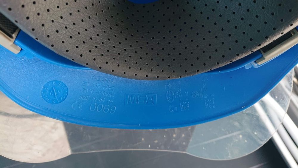 Kask Ochrony Przyłbica MSA 3M