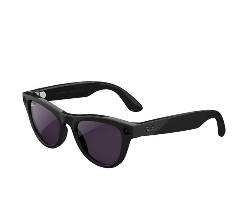 Ray-Ban Meta Skyler Shiny Black/Amethyst Transitions (RW4010 601)
