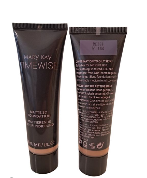 Podkład matujący Beige W180 IntelliMatch 3D TimeWise