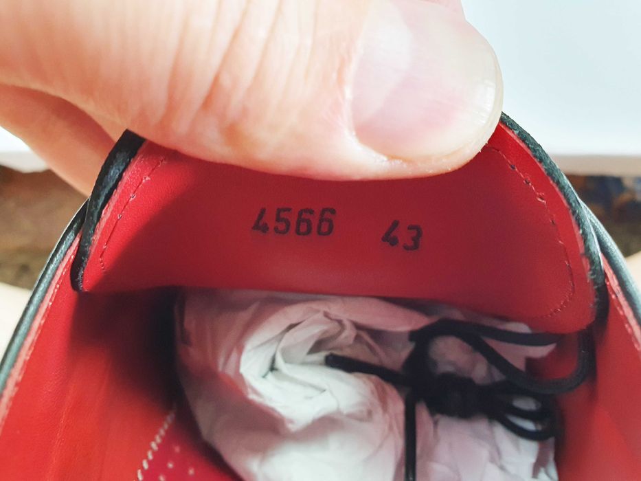 Туфлі чоловічі WELLENSTEYN 43 28-28.5 см 9.5 UK чорні