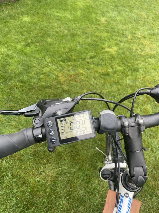 Rower Wheller 1600 po konwersji na elektryczny.