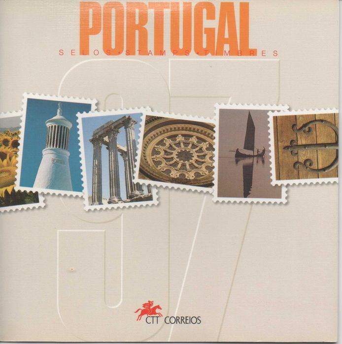 CARTEIRA ANUAL PORTUGAL 1997. Com Prova numerada.