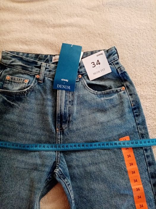 Джинси Sinsay Mom fit,нові 34 розмір