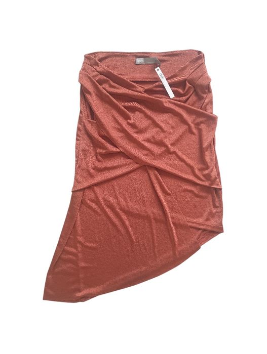 Asymetryczna spódnica ASOS metaliczna rozmiar 40