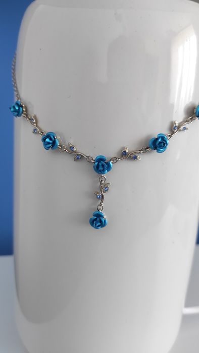 Naszyjnik kolczyki bransoletka