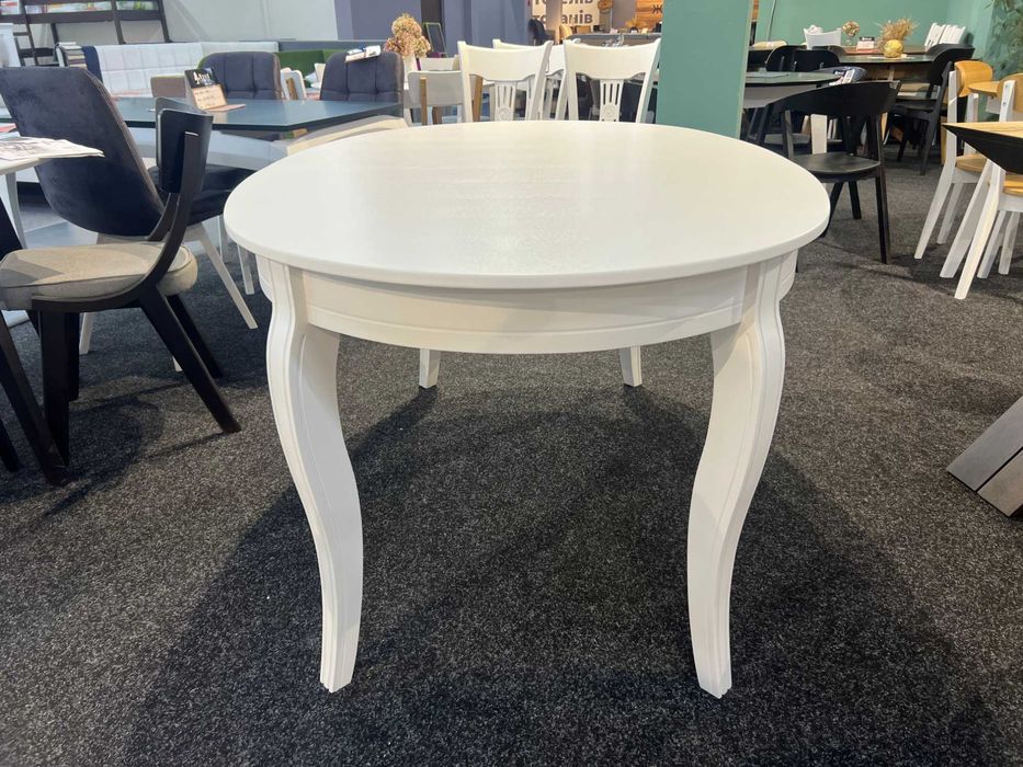 Стіл Софі 153х102+38 розкладний овальний в гостинну на кухню для кухні