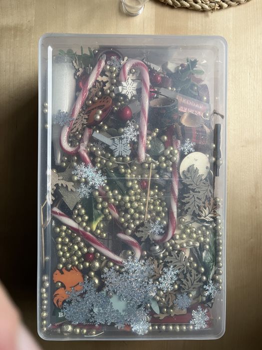 Cały zestaw rzeczy do prac kreatywnych, Boże Narodzenie