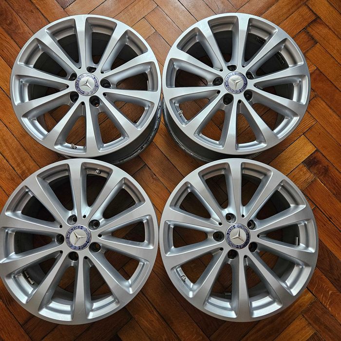 Диски титанові R17 5x112 7.5j ET40 ЦО66,6 350$/4шт. Mersedes213