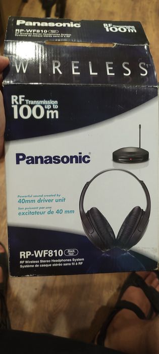 Радио наушники panasonic RP-WF810