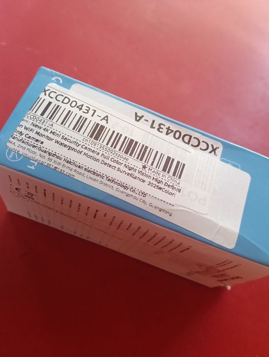 Mini Cámara Inteligente WiFi HD 4K