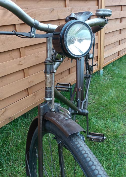 Przedwojenny Zabytkowy Niemiecki Rower Rixe 1924