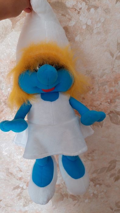 М'яка іграшка Смурфики Смурфетта 50 см.