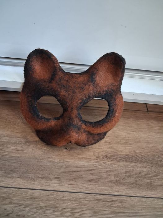 Baza na maske maska therian furry kot halloween