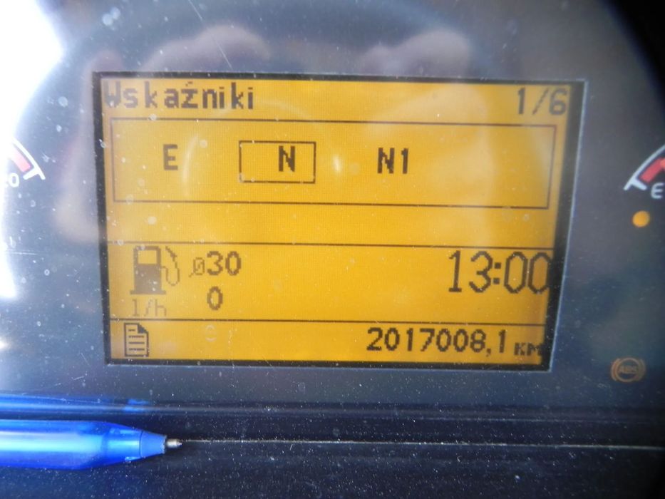 Volvo FH 12  Tacho na tarcze