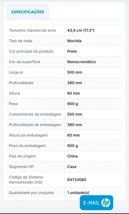 Mochila Omen para Portátil