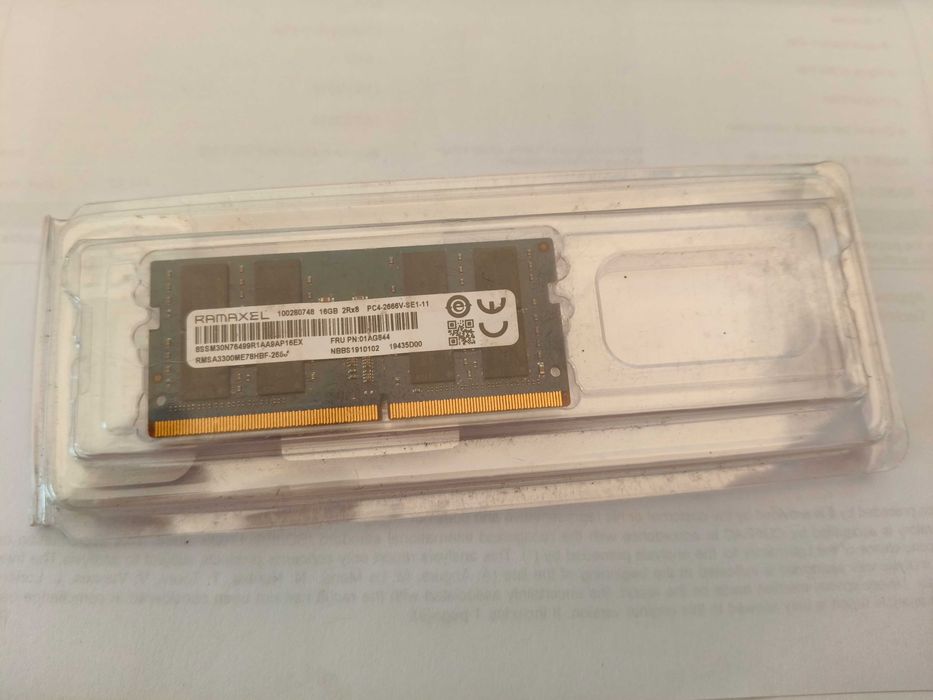 Memoria para portatil 16GB PC4 2Rx8 2666MHz 260 Pin SODIMM