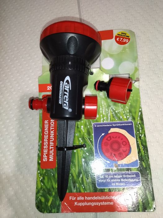 Пистолет, распрыскиватель, полив сада