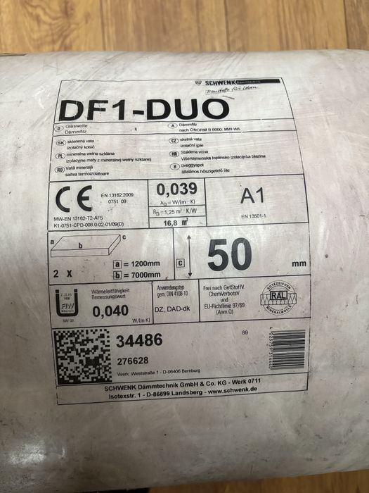 Wełna mineralna 5 cm