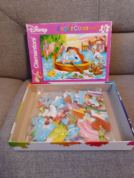 Puzzle Disney Princes, 60 elementów