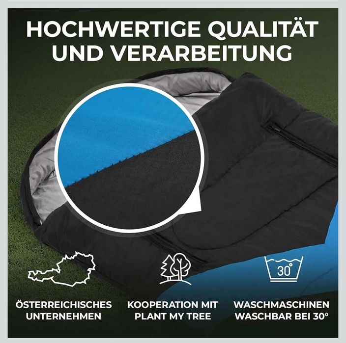 HIMMELSZELT Śpiwór zimowy na 4 sezony