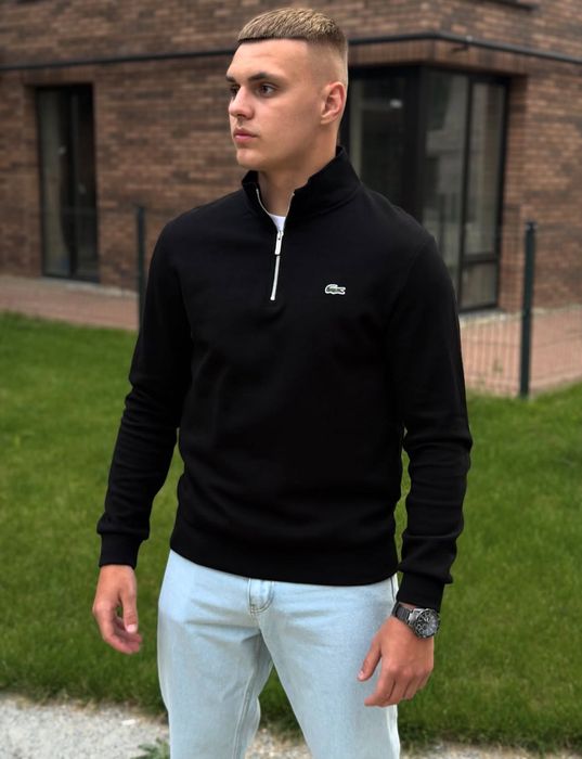 ‼️NEW‼️БЕЗ ПРЕДОПЛАТ‼️Мужской свитшот полу замок лакоста Lacoste | полу зип лакоста | полу замок Lacoste | мужска кофта 1/3 лакоста | Lacoste |