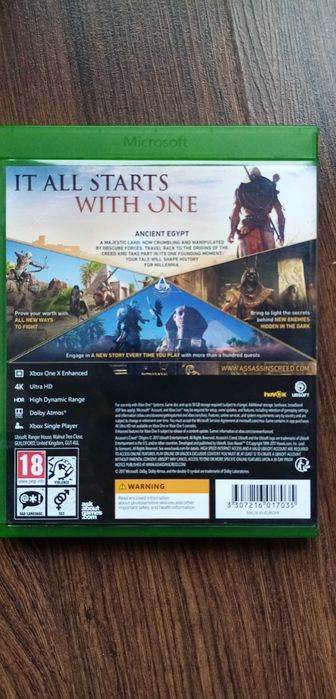 Assassins creed odyssey i origins xbox one 4k  Język PL
