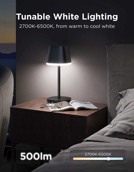 Розумна настільна лампа Govee Table Lamp Classic бездротова