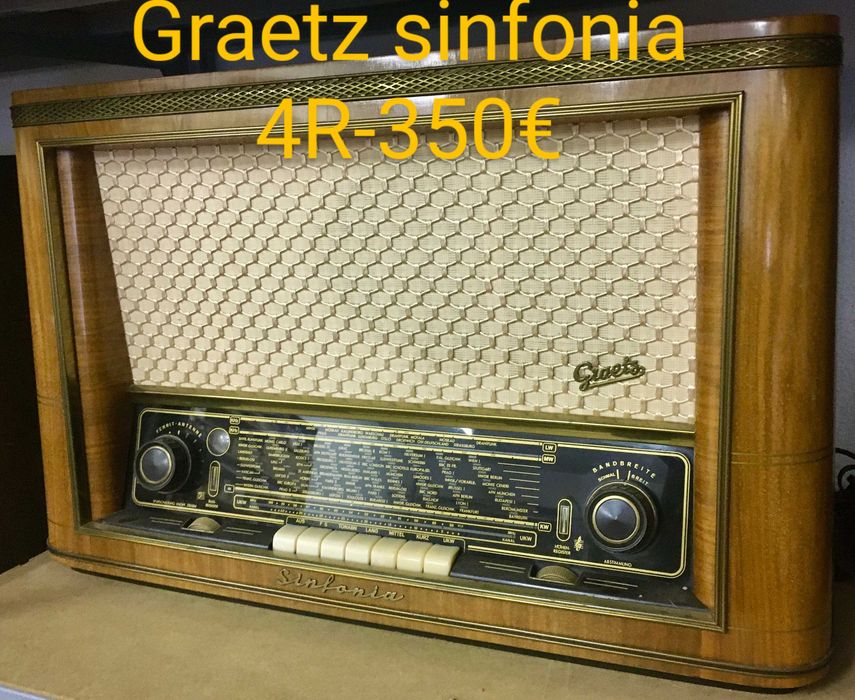 Rádios vintage Saba/Grundig/Graetz/telefunken