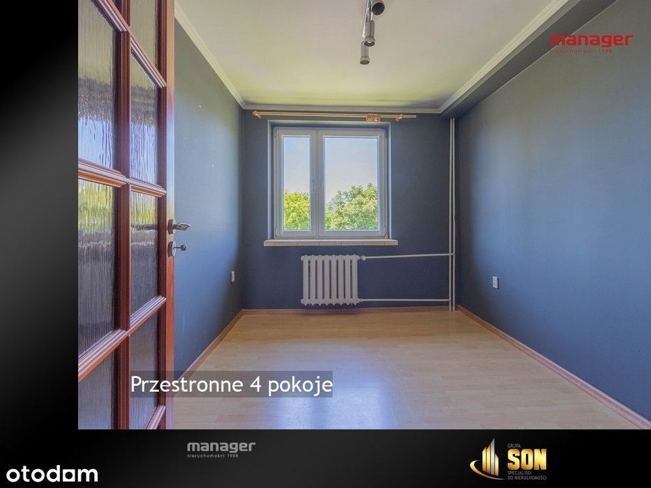Przestronne 4 pokoje