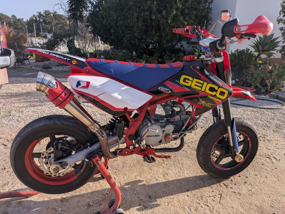 Pit bike monster pro yx 160 supermotard