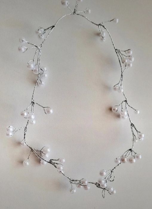 Gałązka ślubna ozdoba biżuteria ślubna włosy