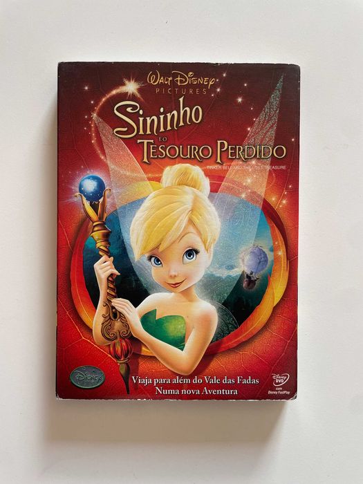 Sininho e o Tesouro Perdido [2009 DVD Slip Cover]