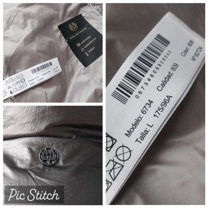 Жіноча куртка пуховик massimo dutti