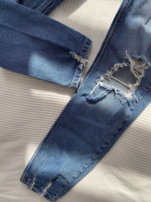 Jeansy slim fit rozmiar M