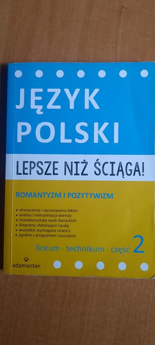 Lepsze niż ściąga 2 j polski