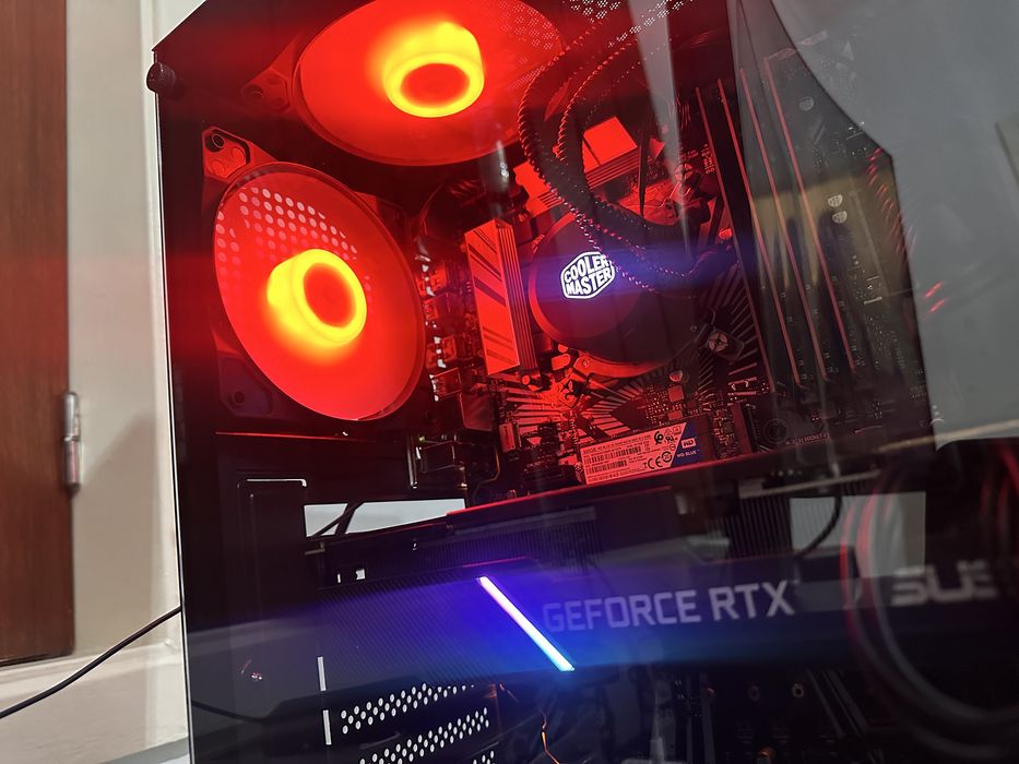 Torre gaming RTX para jogar tudo