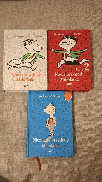 Zestaw książek Przygody Mikołajka