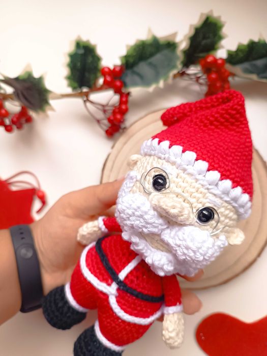 Bonecos de Natal em Amigurumi